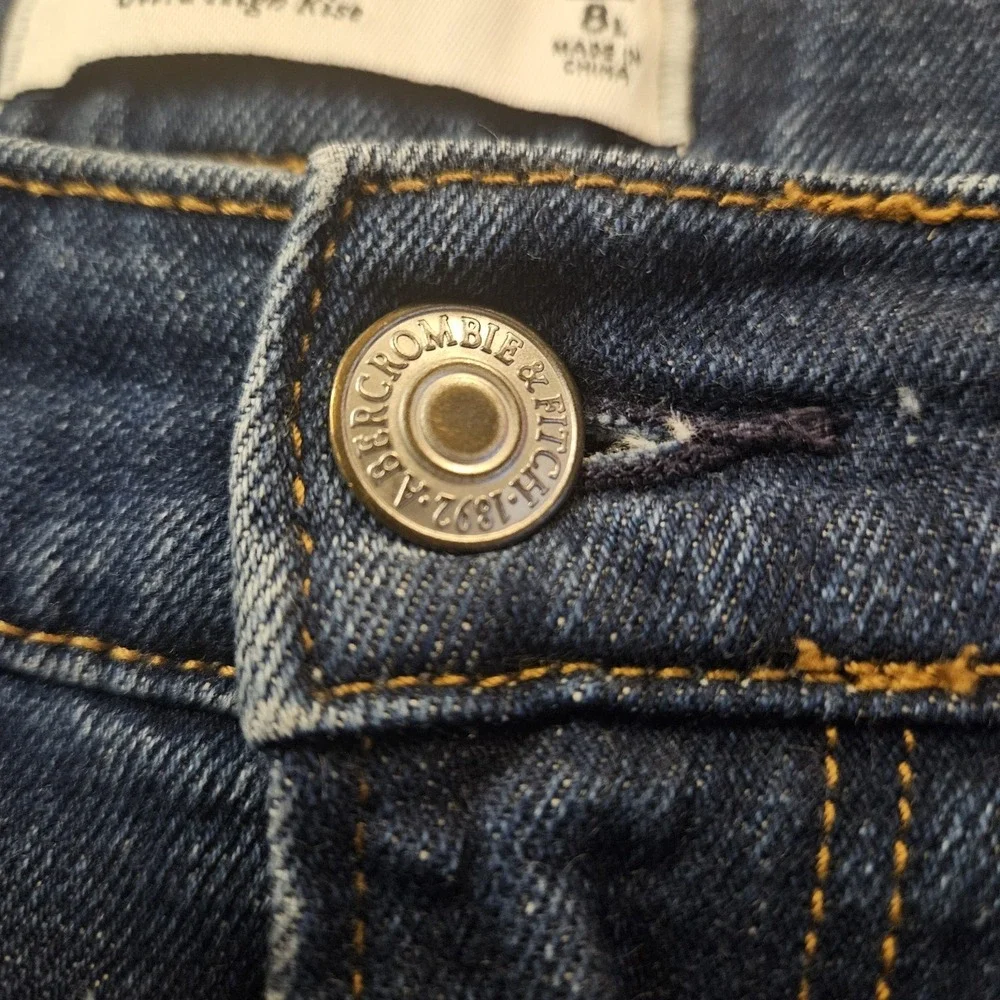 Abercrombie & Fitch Jeans Women The Slim Straight Ultra High Rise‎ Size 29 Long